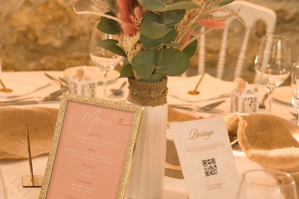 Décoration le jour J