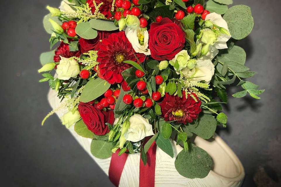 Bouquet de mariée champêtre