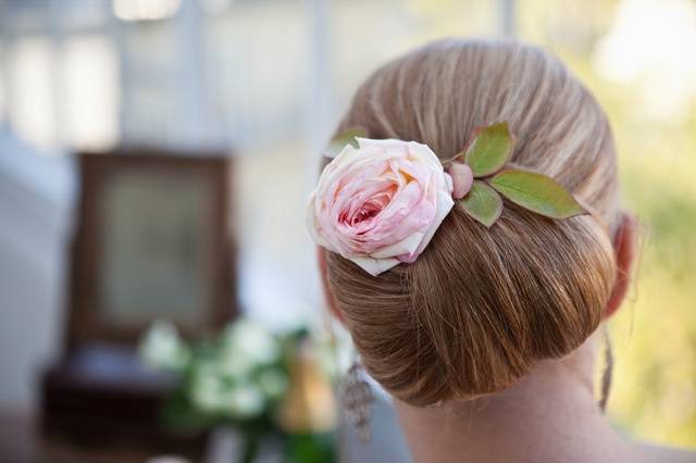 Chignon romantique