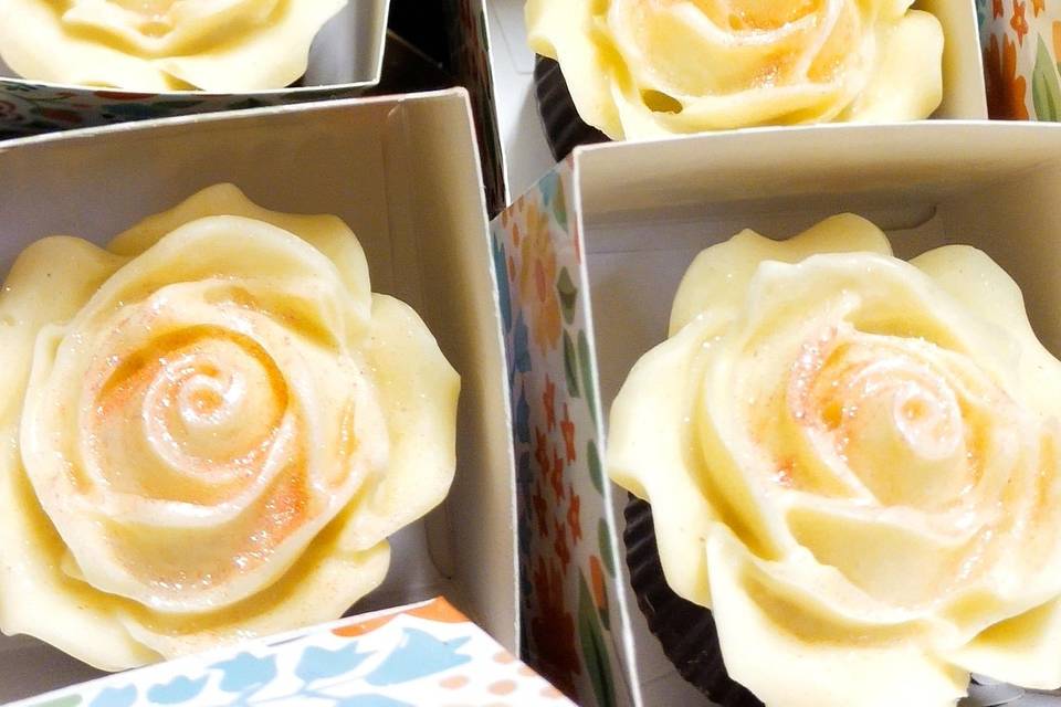 Ecrins roses 3 chocolats
