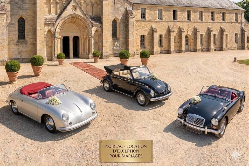 3 voitures d'exception Abbaye