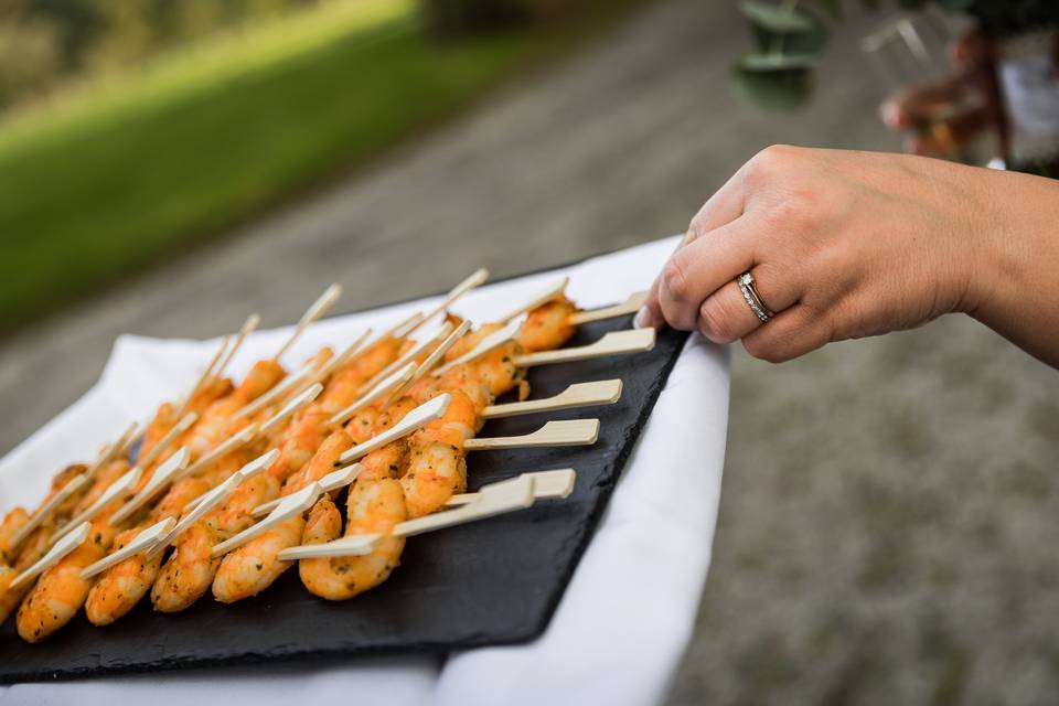 Brochette de Gambas