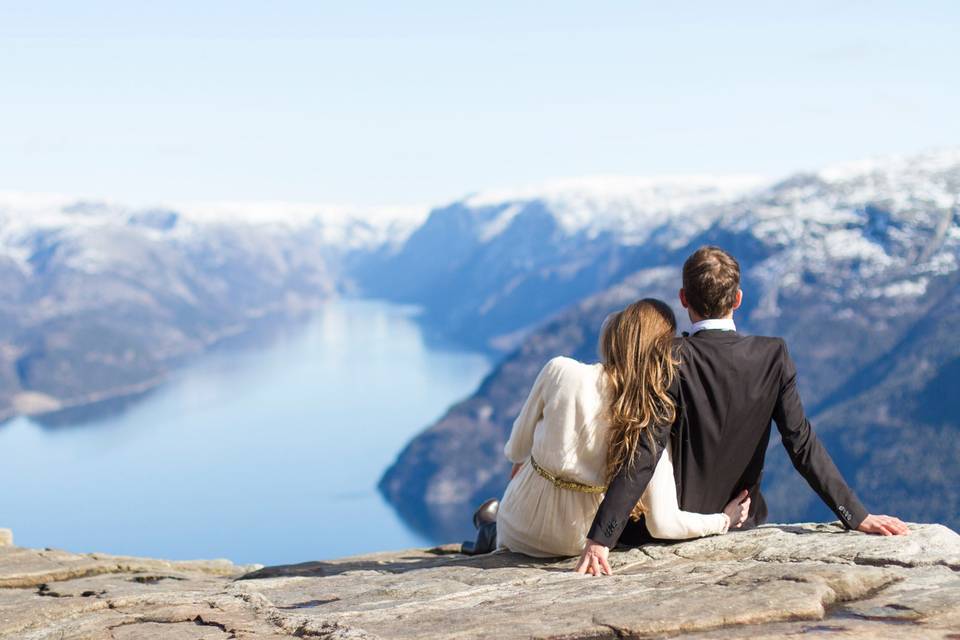 Mariage dans les fjords