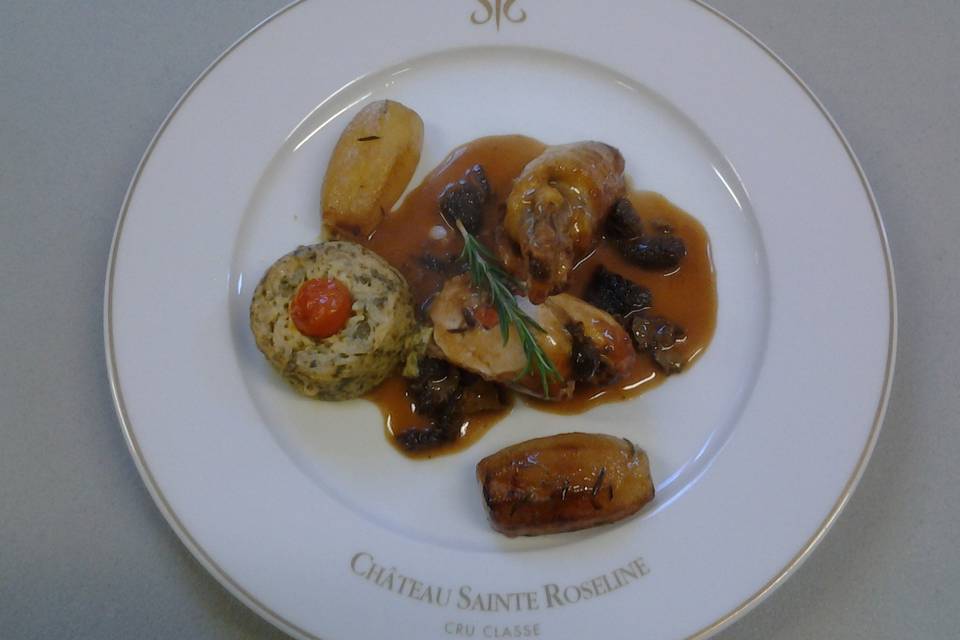 Carré d'agneau croûte d'olives