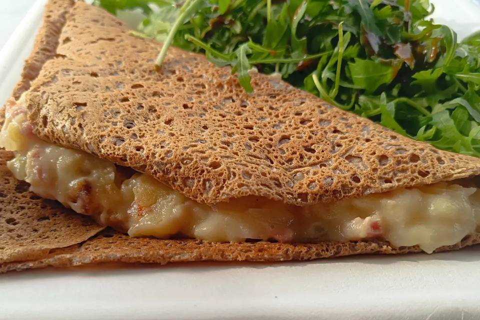 Des crêpes généreuses