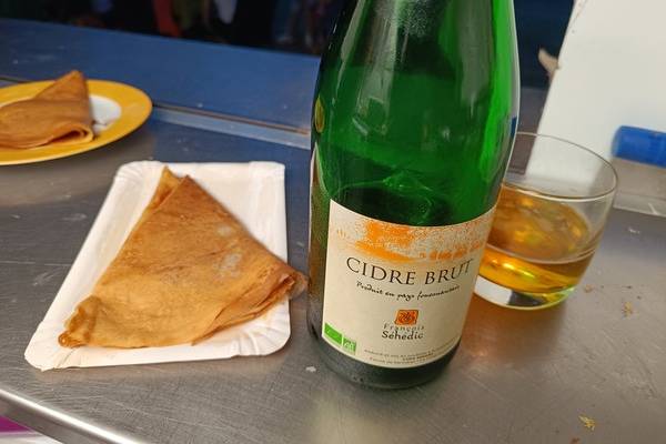Avec une bolée du cidre