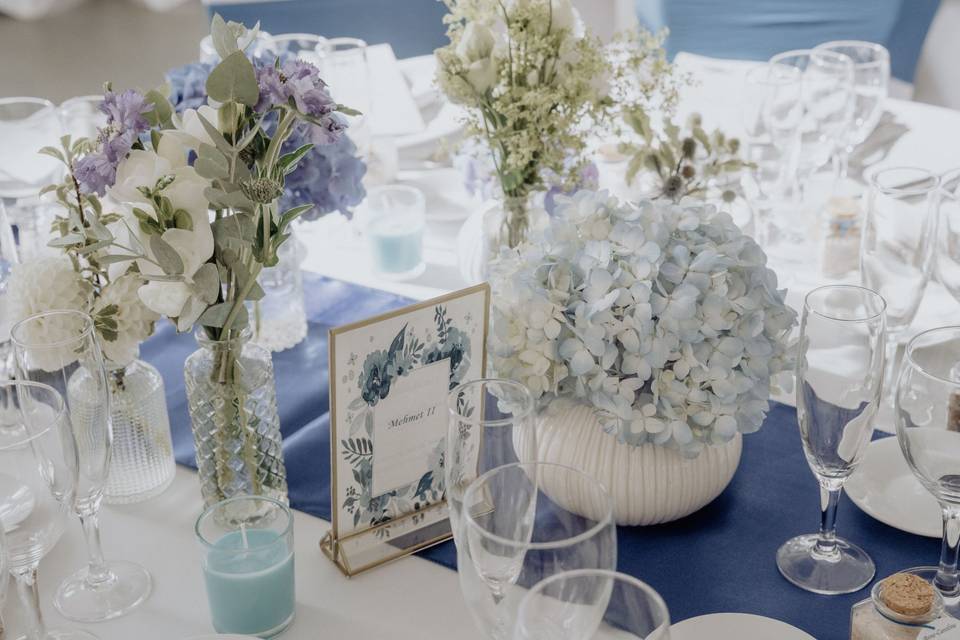 Décoration de la table oise