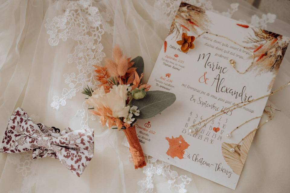 Faire Part mariage Val d 'oise
