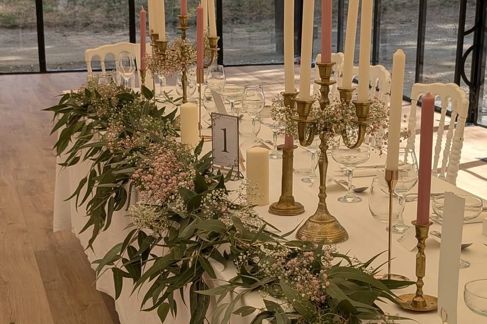 Table d'honneur