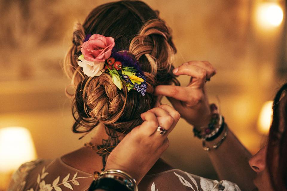 Sublimer une coiffure