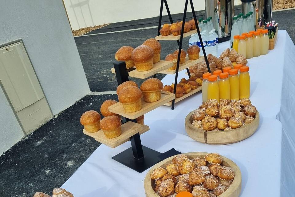 Buffet petit-déjeuner seminair