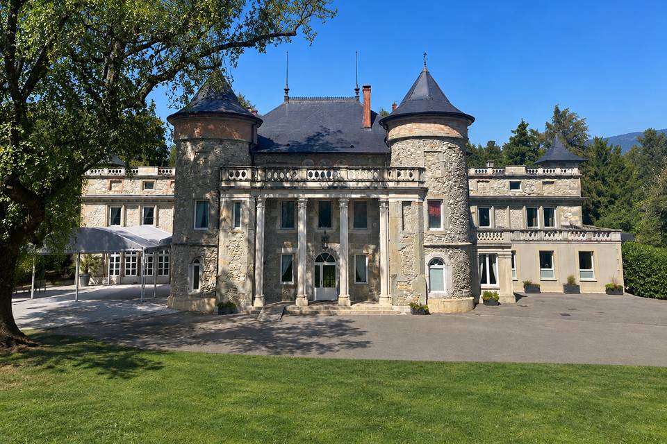 Face du chateau