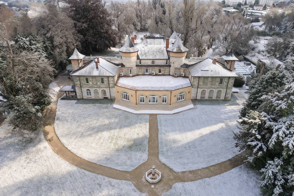 Château Hiver Neige