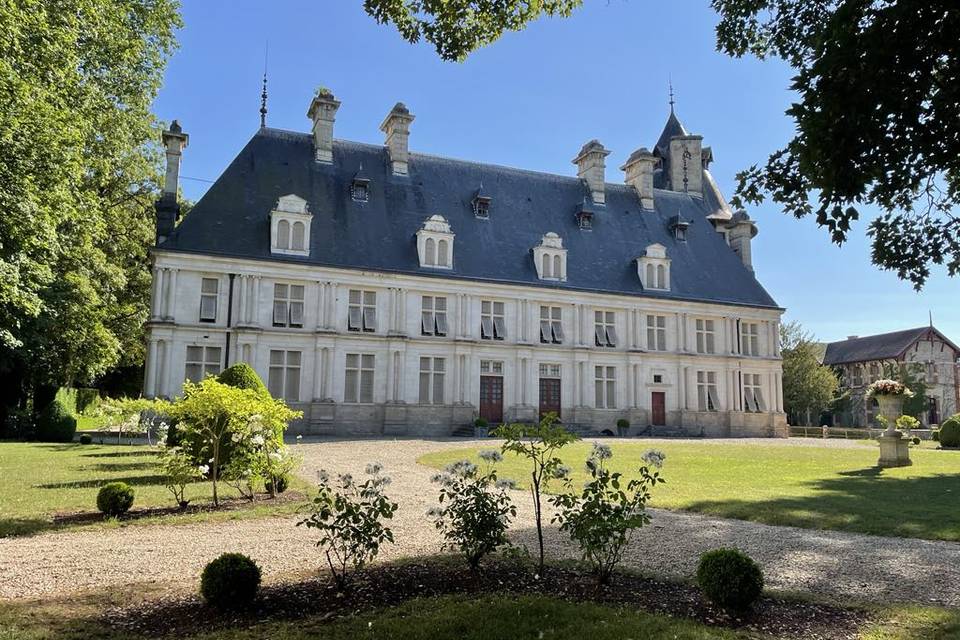 Façade nord du château