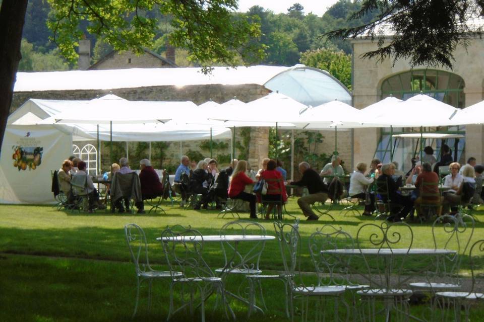 La terrasse de l'orangerie