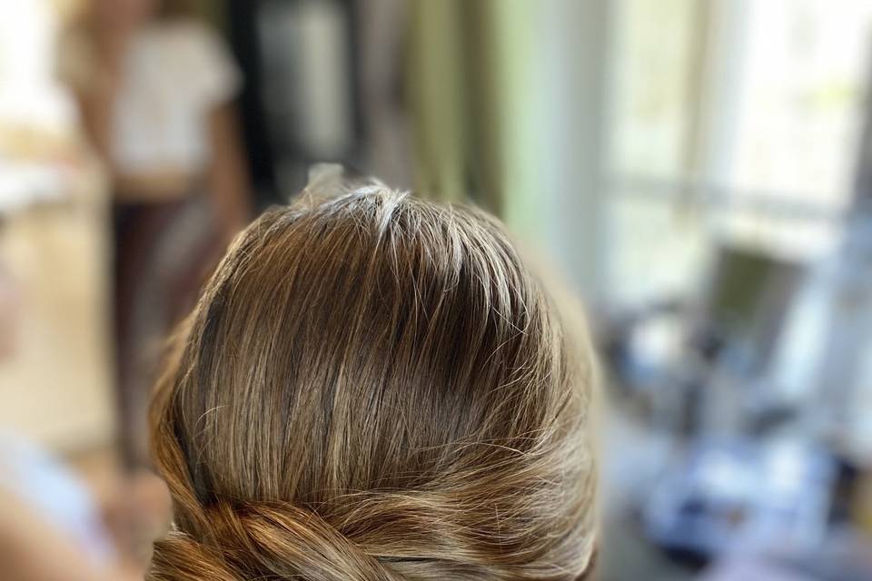 Chignon torsadé