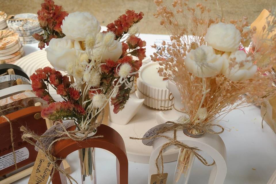 Soliflore avec bouquet
