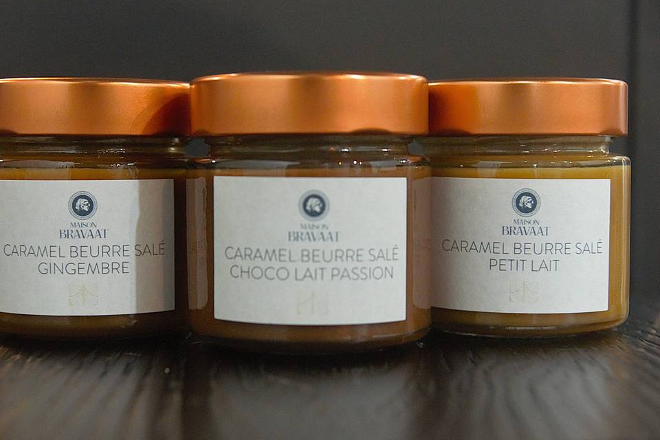 3 caramels beurre salé