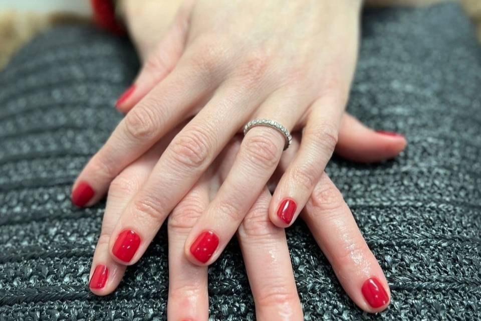 Vernis Semi-permanent rouge