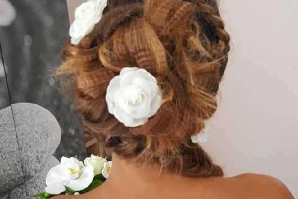 Chignon sophistiqué