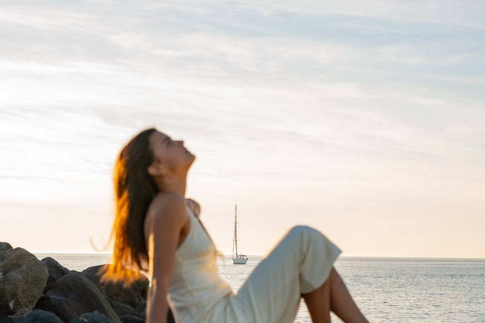 Shooting photo à la plage