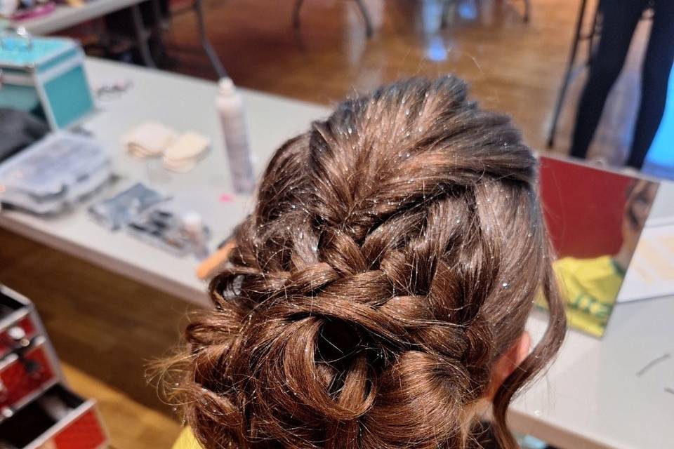 Chignon & tresse