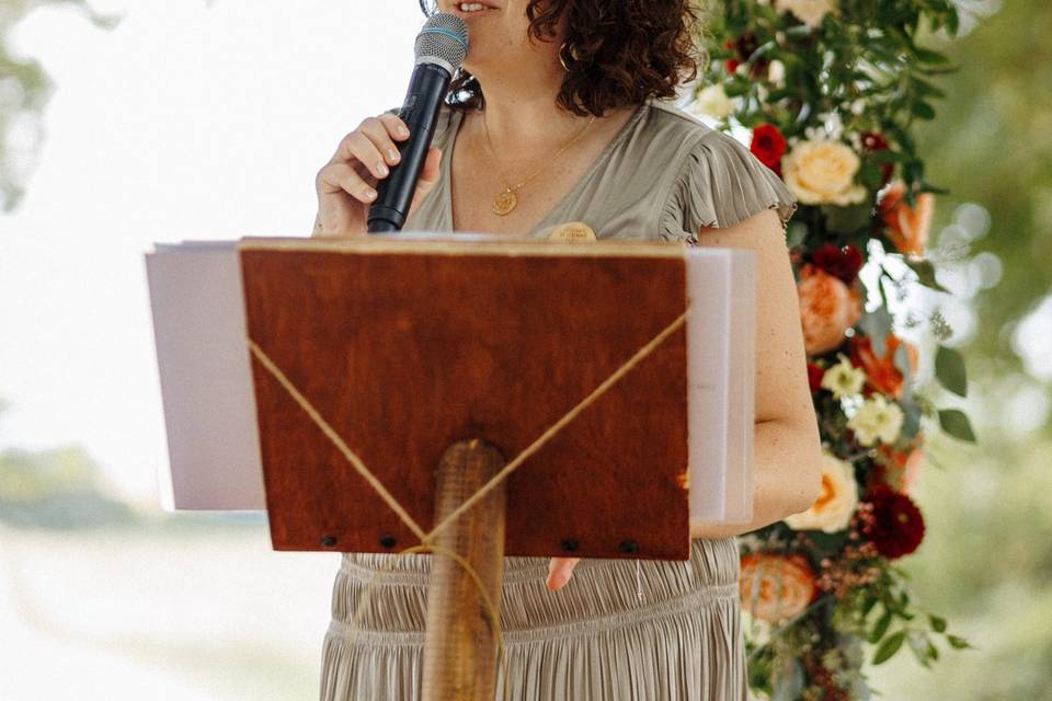 Magalie votre officiante