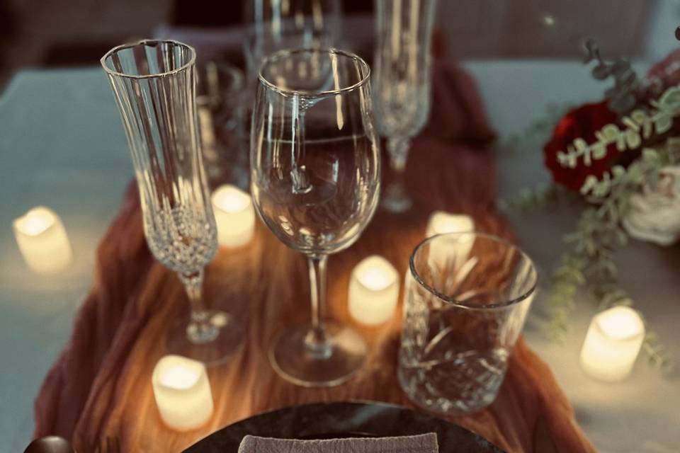Table Saint Valentin