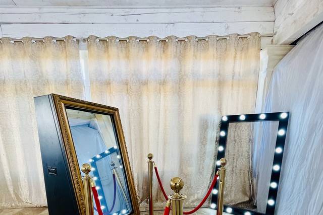 Photo miroir avec 2 cadres