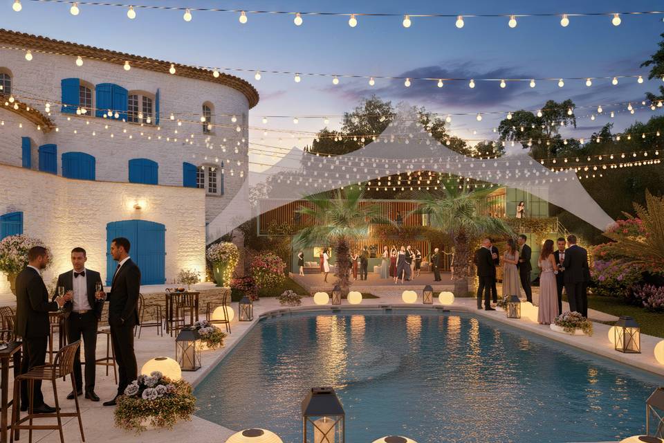 La villa Santorini