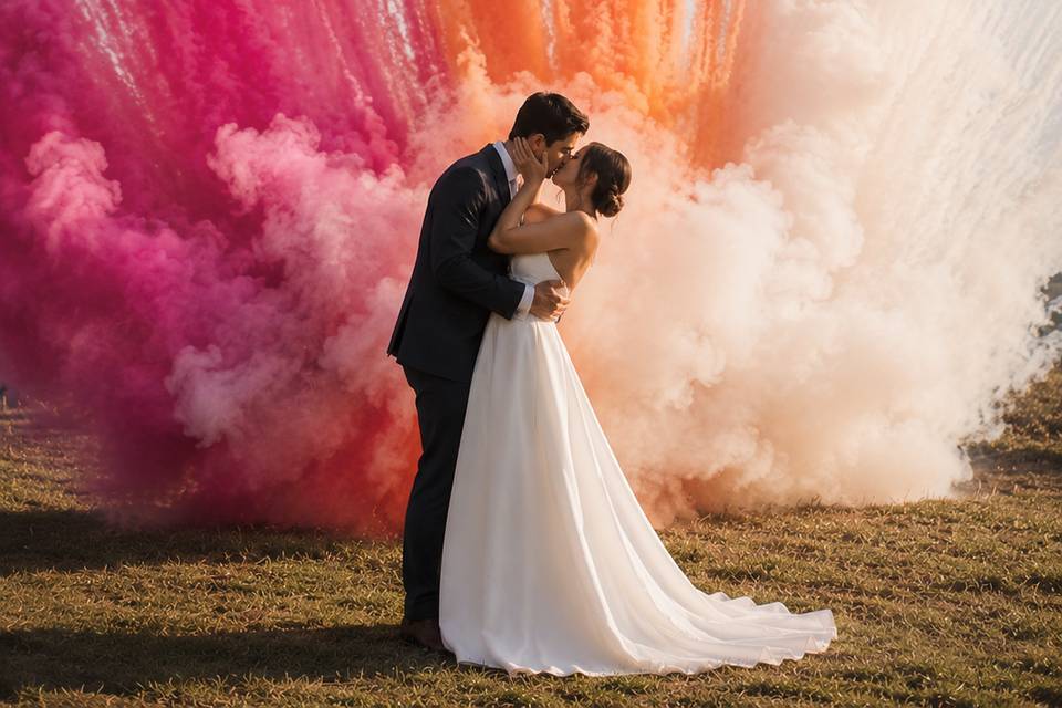 Mariage A&M - Fumigènes