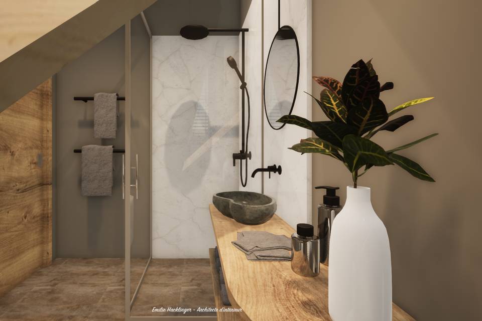 Salle de bain - projet 3D