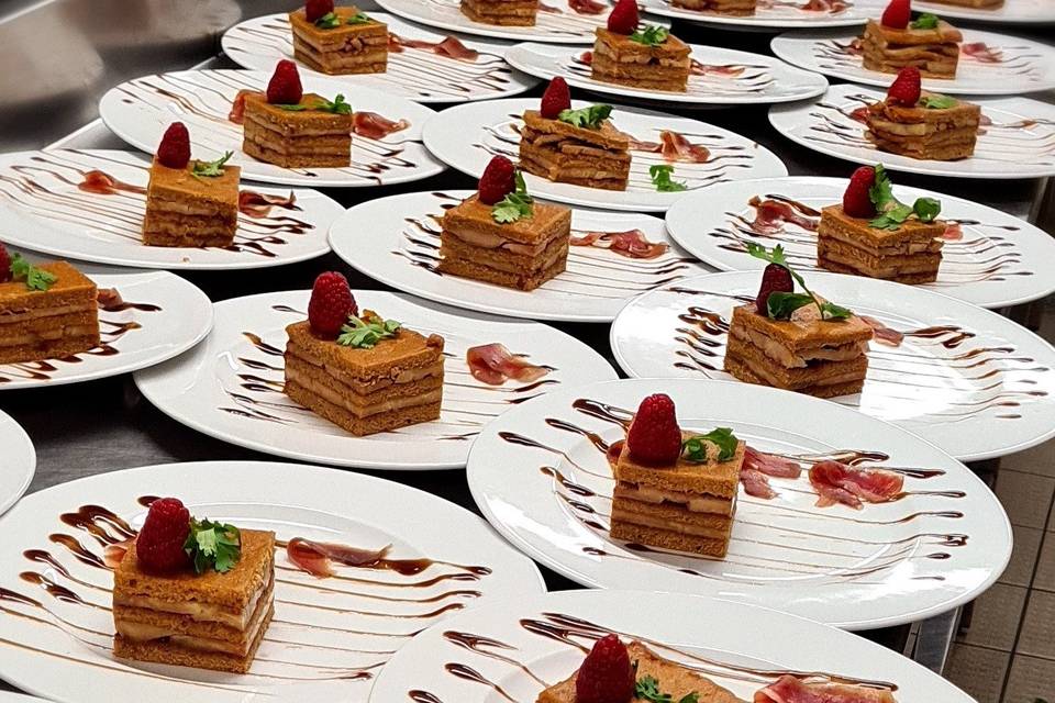 Mille feuilles fois gras