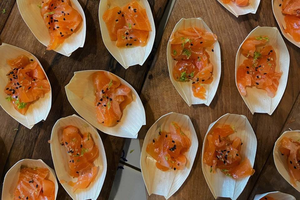 Saumon gravlax