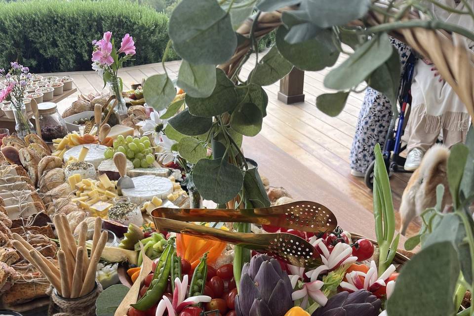 Panier de crudités de saison