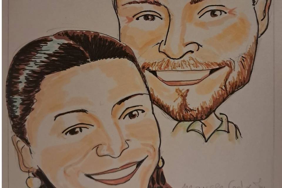 Mini portrait remerciement