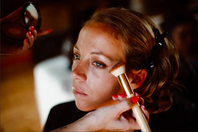 Maquillage de la mariée