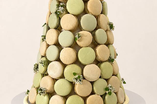 Pièce montée macarons