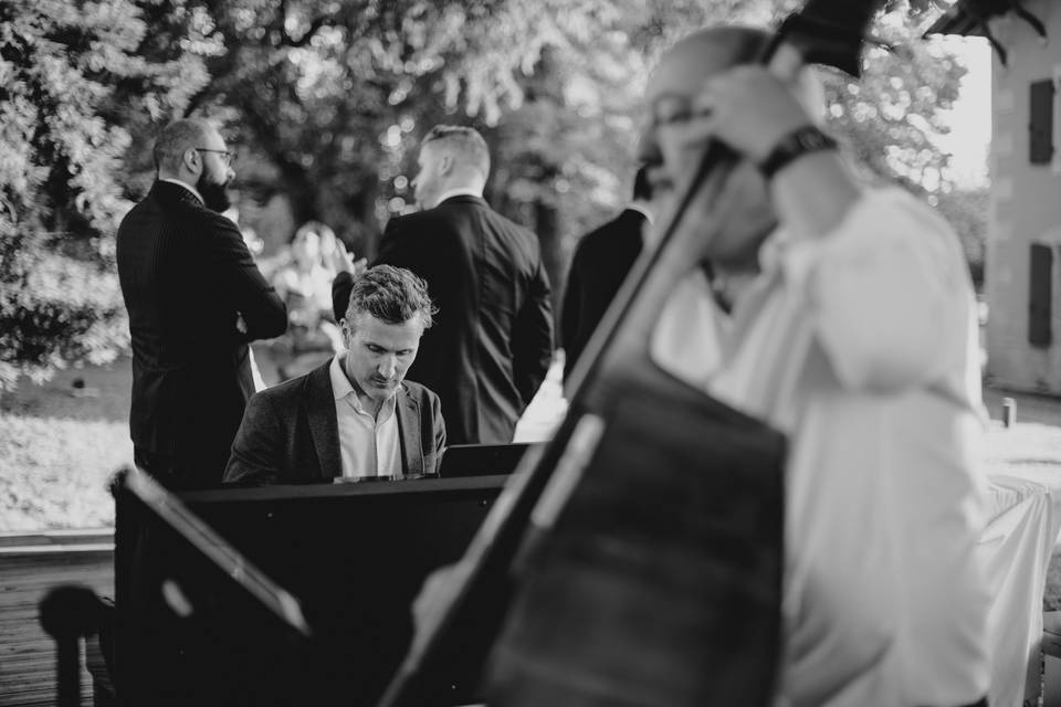 Live Music DUO Contrebasse