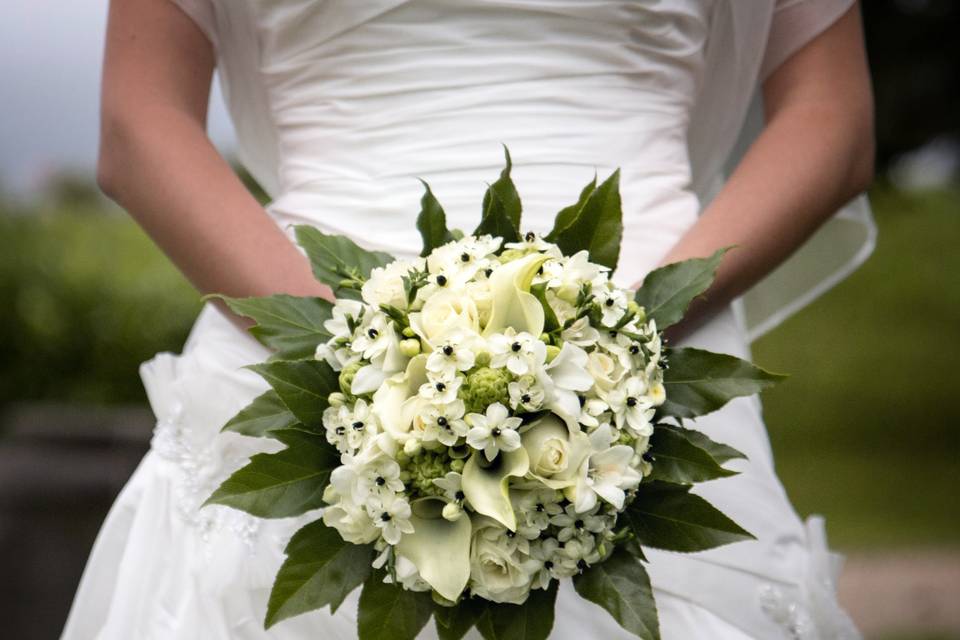 Le bouquet de la mariée!