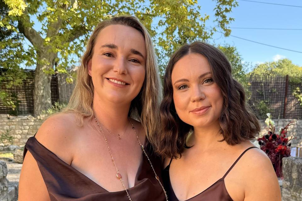 Makeup demoiselles d’honneurs