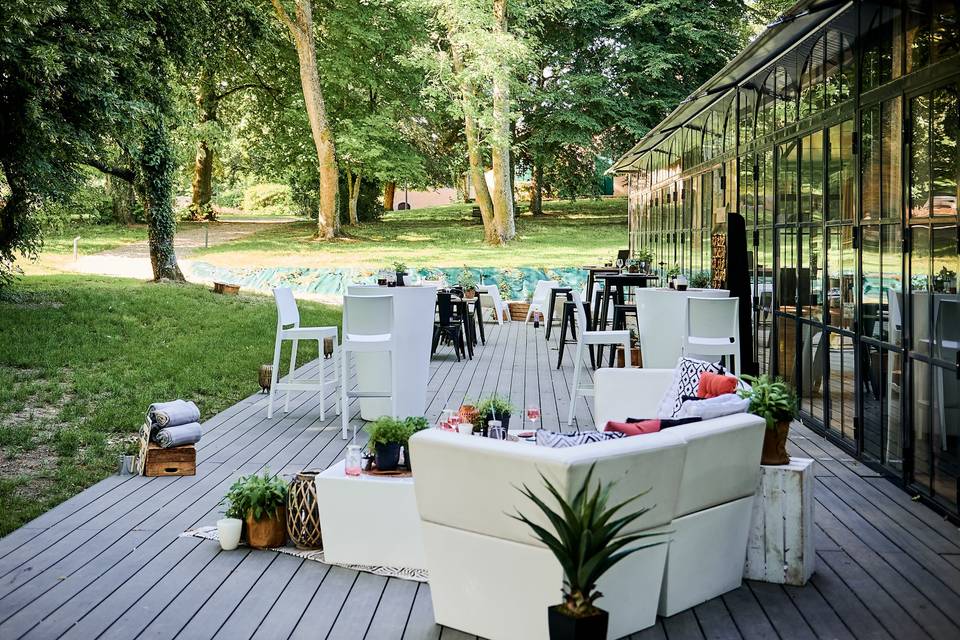 Terrasse orangerie