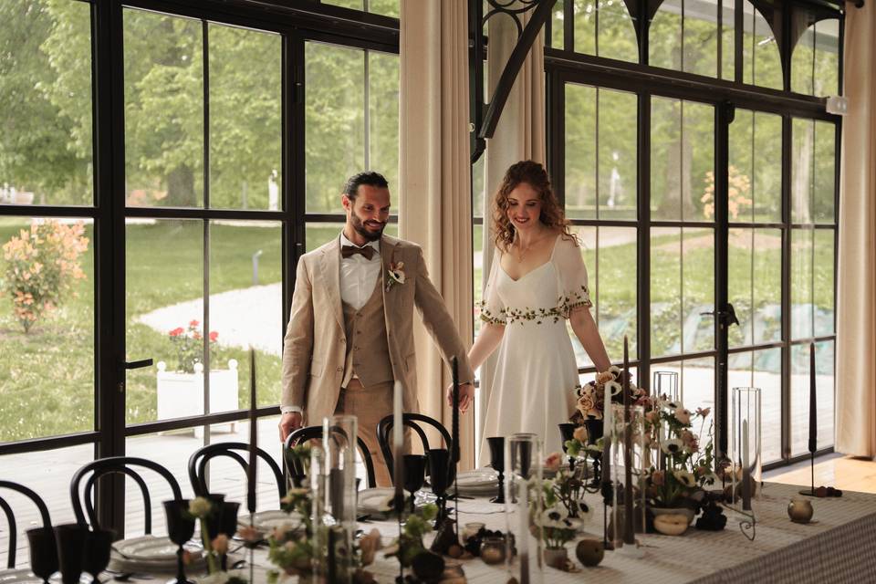 Mariage d'automne journée