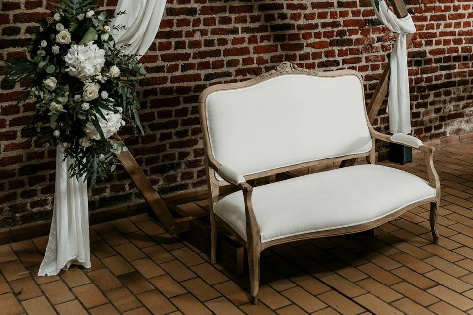 Décor avec canapé