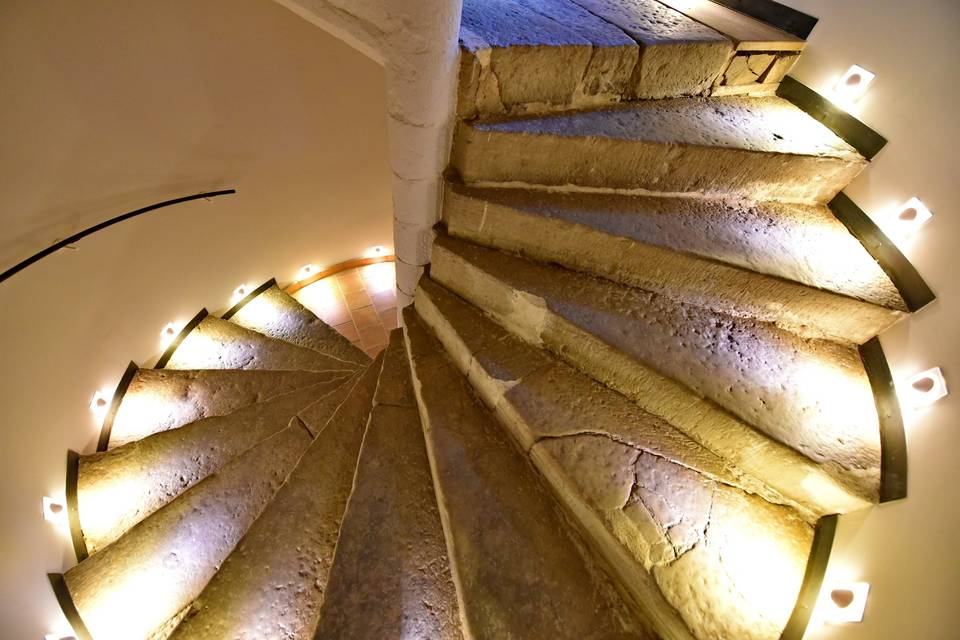 Escalier du château