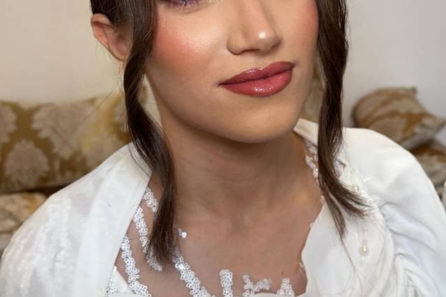 Bride makeup