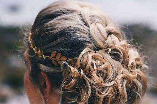 Chignon boho