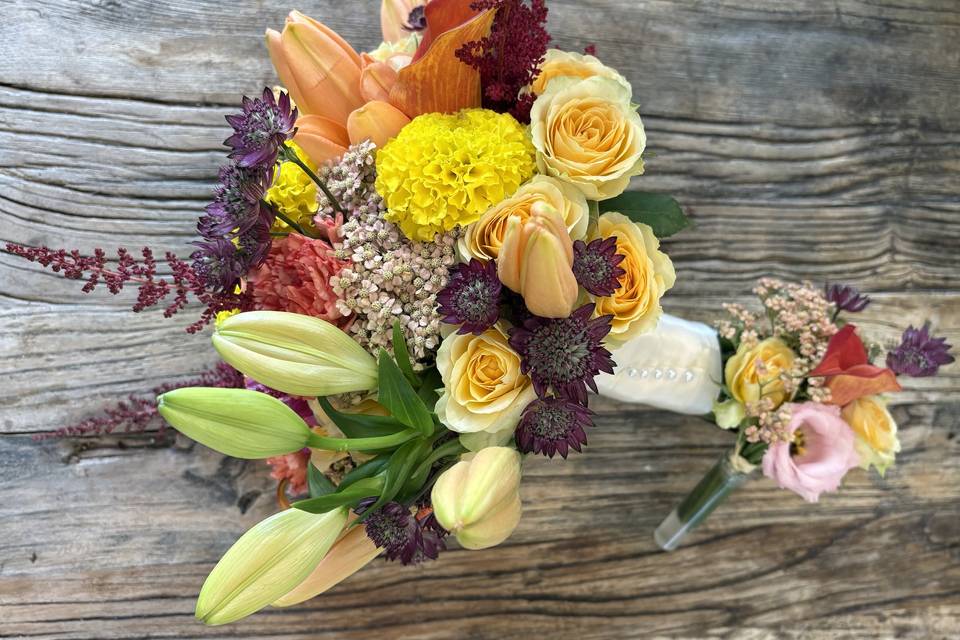 Bouquet coloré