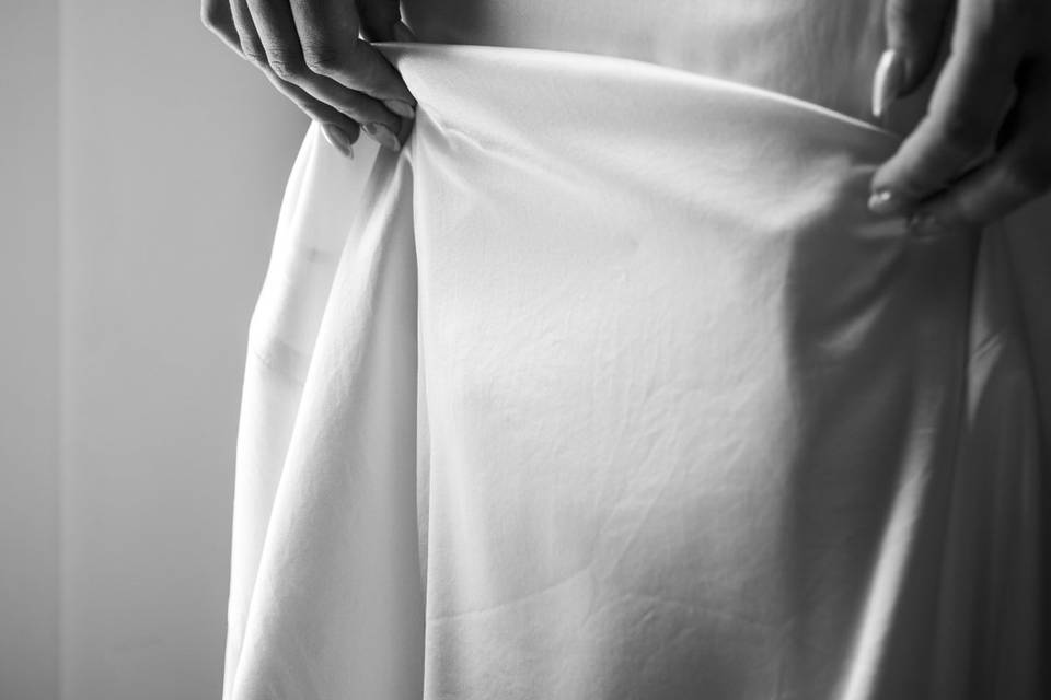 Préparatif de la mariée