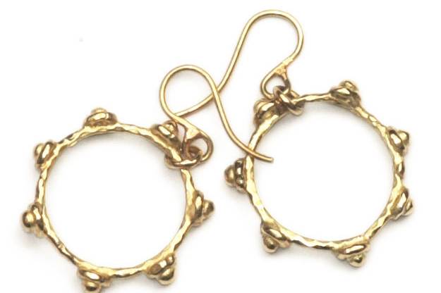 Boucles d'oreille or